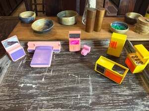 Arco MCM Dollhouse Furniture Kitchen Bedroom Bathroom